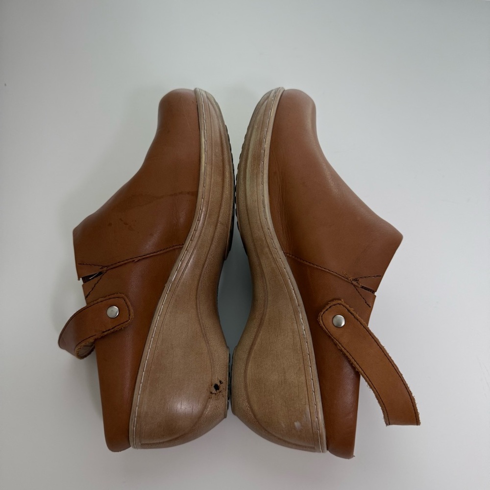 SoftWalk women sz 8.5 Brown Softwalk Marquette Clog Mules - Picture 4 of 11